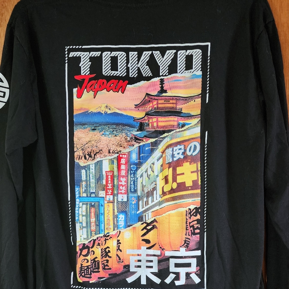 Fresh Laundry Tokoyo, Graphics On Back, Front And Down Right Sleeve-Beautiful.